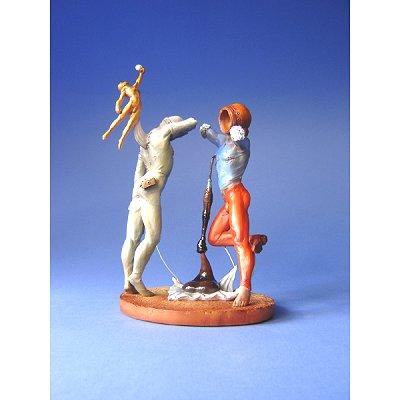 Figurine Dali - Poésie d'Amérique : Les athlètes cosmiques