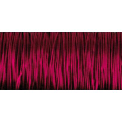 Fil bijoux à crocheter - Rouge vin - Ø 0,3 mm - Bobine 50 m
