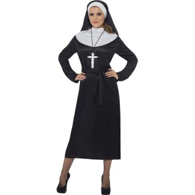SMIFFY?S Aptaf&ecirc;tes - CS923927/M - Costume Nonne - Noir/Blanc - Taille M 20423M