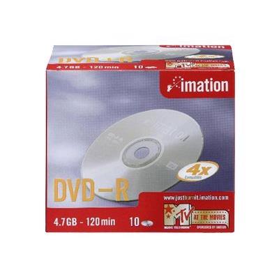 Imation Showbox MTV - DVD-R x 10 - 4.7 Go - support de stockage