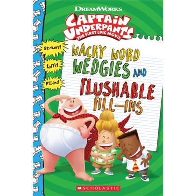 Captain Underpants Movie Wacky Word...