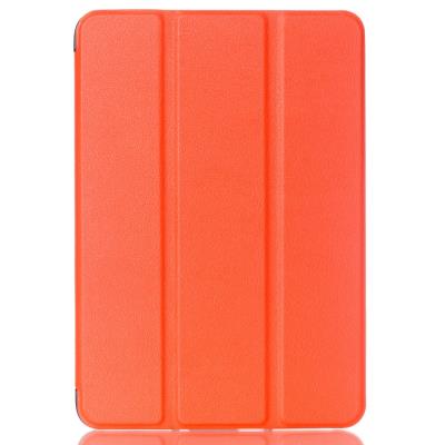 Etui en PU Lychee 3 plis pour Samsung Galaxy TAB S2 8.0 T715 T710 - Orange
