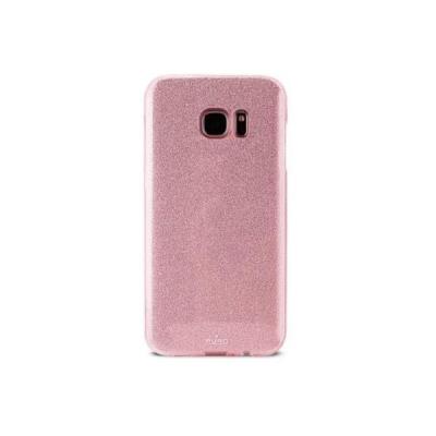 PURO Shine - Achterzijde behuizing voor mobiele telefoon - rosegoud - voor Samsung Galaxy S7 edge