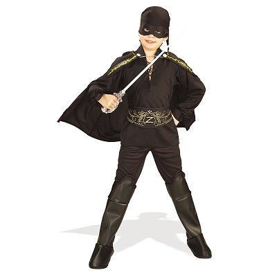 Rubie's - 3/4 ans - Zorro (sans épée)