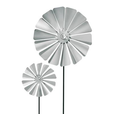 Eolienne VIENTO en inox H.133,5 cm