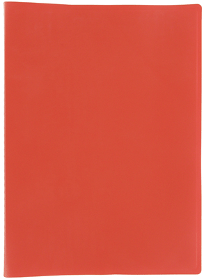 Protege Documents Couverture Souple Polypro 40v Rouge
