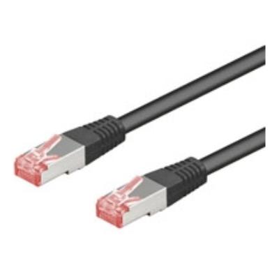 Cat 6-5000 sstp pimf schwarz 50m