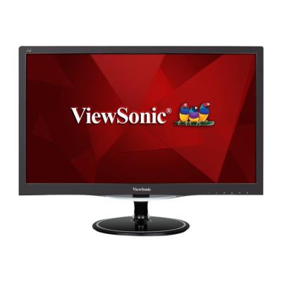 ViewSonic VX2457-mhd - LED-monitor - 24 (23.6 zichtbaar) - 1920 x 1080 Full HD (1080p) - TN - 300 cd/m² - 1000:1 - 1 ms - HDMI, VGA, DisplayPort - luidsprekers