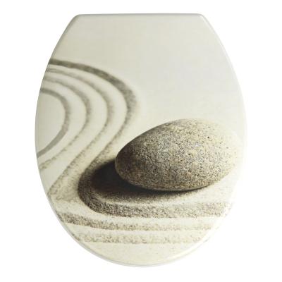 Abattant wc sand and stone - motif coloré