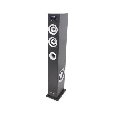 Madison MAD-CENTER100BK Enceinte Bluetooth multimédia design colonne 100W USB SD MP3 - noir