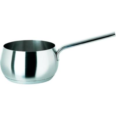 ALESSI SG105/ 16 S MAMI CASSEROLE À LONG MANCHE ACIER INOXYDABLE SATINÉ 16 CM