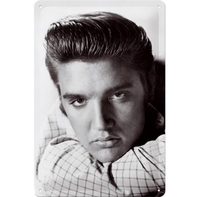 Plaque métal Elvis Presley