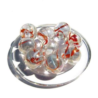 2 Billes Calot LIMONADE - Billes en verre de 25 mm