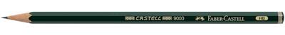 FABER CASTELL  Lot de 3 crayons a papier Castell 9000 6B