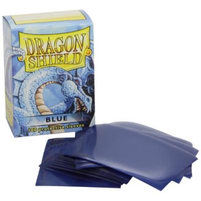 Dragon shield standard manches (bleu)
