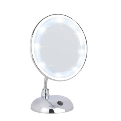 Wenko - 3656440100 - miroir sur pied cosmétique style - grossissement x3 - chrome