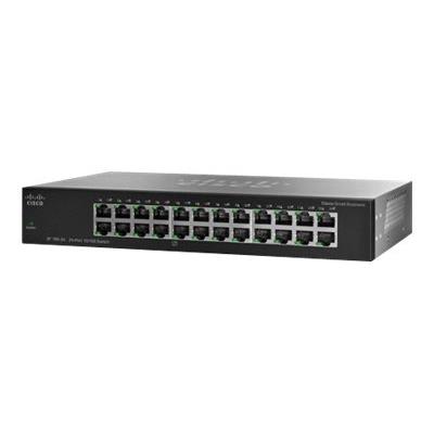 Cisco Small Business SF 100-24 - switch - 24 poorten - onbeheerd - rack-uitvoering