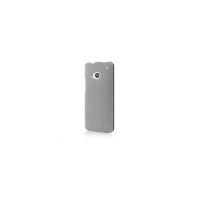 Incipio Feather Shine Ultra Thin - Beschermhoes voor mobiele telefoon - zilver, transparant - voor HTC One