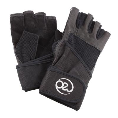 Gants Pro cuir avec Bandes Straps - Small