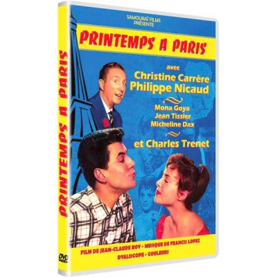 Printemps à Paris : Christine Carrère, Philippe Nicaud, Charles Trénet