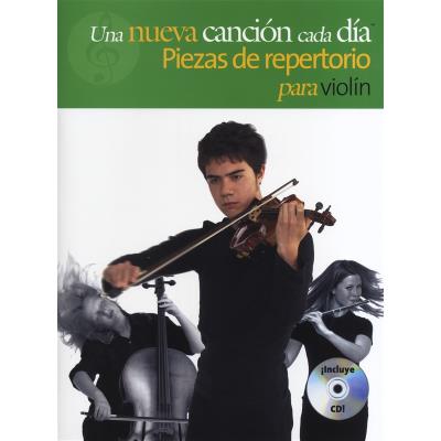 Partitions variété, pop, rock... BOSWORTH A NEW TUNE A DAY VIOLIN PERFORMANCE PIECES + CD SPANISH - VIOLIN Cordes