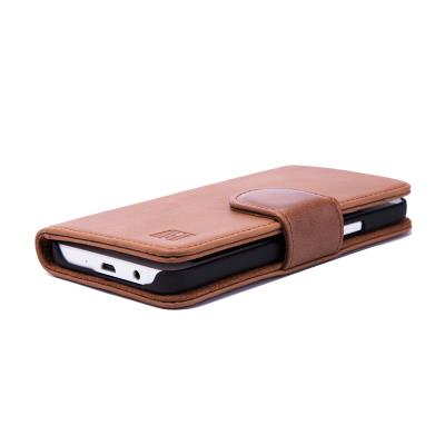 Étui Cuir Luxe Samsung Galaxy A5 (2016) -Premium- par 32nd® - Châtaigne