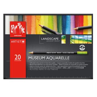 Crayon De Couleur Museum Aquarelle Boite De 24 Couleurs