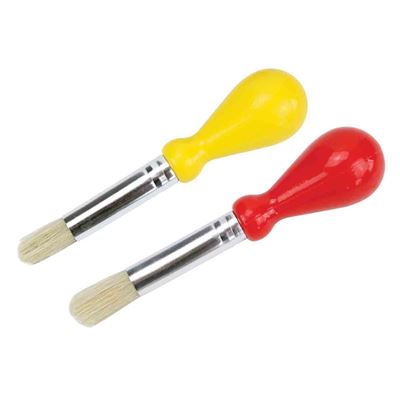 Pinceau ergonomique poils naturels - megacrea