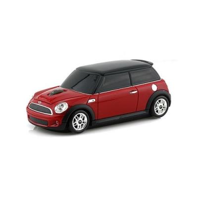 Souris sans fil voiture Mini Cooper Rouge