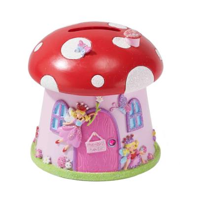 Tirelire de Fée Magique - tirelire rose en céramique jeune fille - Lucy Locket