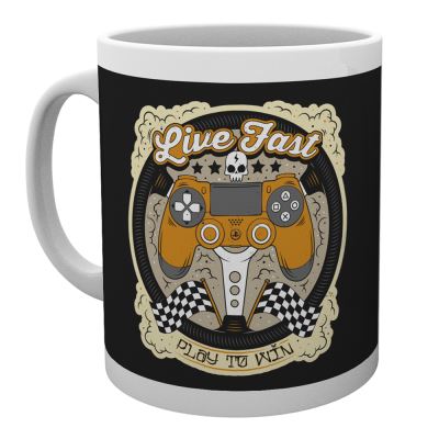 Tasse a cafe Playstation Live Fast