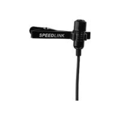 SPEEDLINK SL-8691-SBK Spes Clip-On Metal Microphone - microfoon