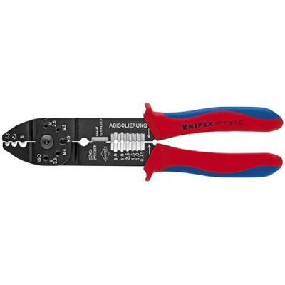 97 21 215 C Pinza Per Capicorda Rivestiti In Materiale Bicomponente Verniciata Nera 230 Mm