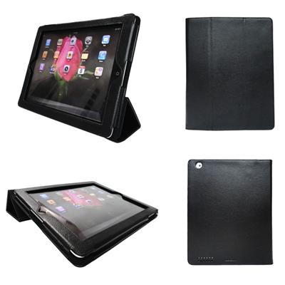 Housse Logiix iPad 2 et 3 noir pliable Cuir Style