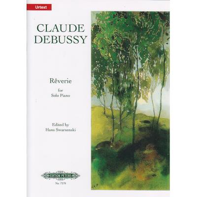 Partitions classique EDITION PETERS DEBUSSY C. - REVERIE (1890) - PIANO  Piano