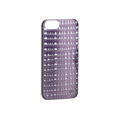 Targus Slim Wave - Beschermhoes voor mobiele telefoon - plastic - paars, gestructureerd - voor Apple iPhone 5