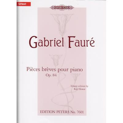 Partitions classique EDITION PETERS FAURE G. - PIECES BREVES - PIANO Piano