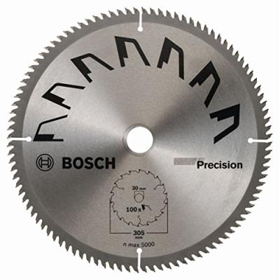 Bosch 2609256B60 Précision Lame De Scie Circulaire 100 Dents Carbure Coupe Nette Diamètre 305 Mm Alésage 30 Largeur De Coupe 2,5