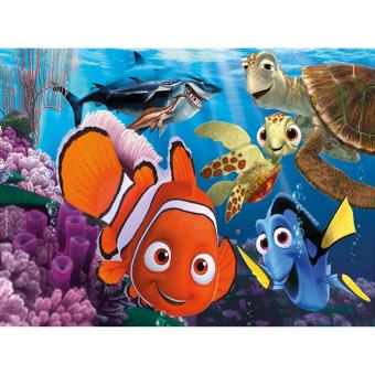 Puzzle Cadre 15 Pieces Le Monde De Nemo La Famille Tortue Clementoni Puzzle Enfant Achat Prix Fnac