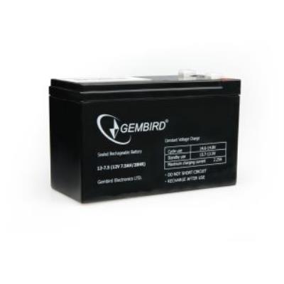 Gembird batterie 12v   7.5ah bat-12v7.5ah