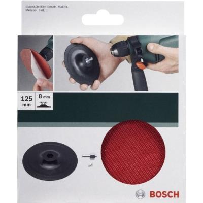 Bosch 2609256280 Plateau De Ponçage pour Perceuse Système Auto-Agrippant 125 Mm