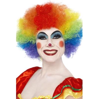 Perruque afro multicolore adulte Taille Unique - Déguisements et fêtes