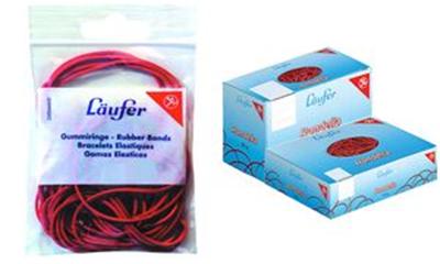 Läufer - Bracelet caoutchouc RONDELLA dans carton - 1.000 g, rouge