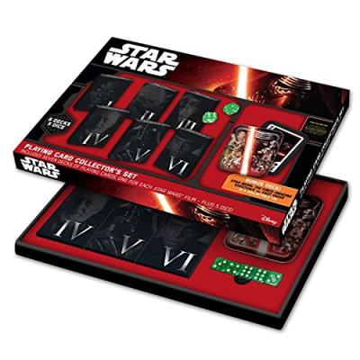 Cartamundi - 100182127 - star wars - coffret collector - 6 jeux en etui