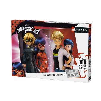 Puzzle 100 pièces - Adrien et Marinette