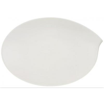 Villeroy & Boch - Platte oval Flow, One Size, Weiss
