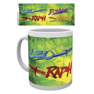 Tasse de ceramique Ninja Turtles Movie 2 Names