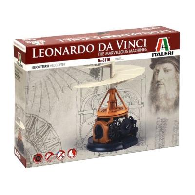 Maquette machine Léonard de Vinci : Hélicoptère Italeri