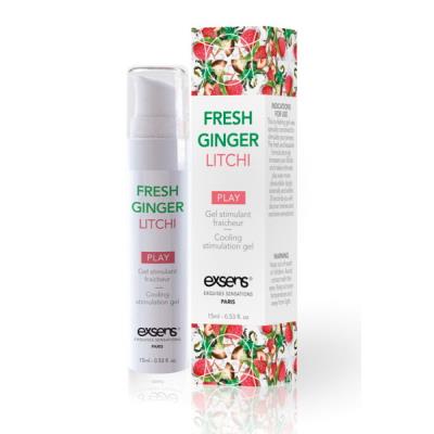 Gel Stimulant Exsens Froid Litchi Gingembre