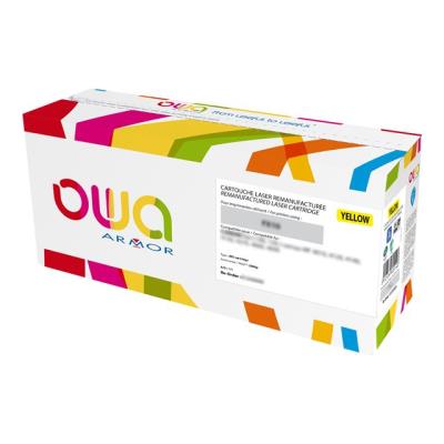 OWA - geel - gereviseerd - tonercartridge (alternatief voor: HP 824A)